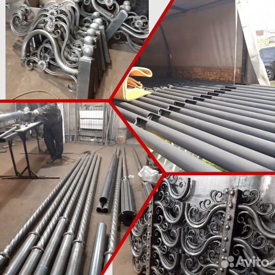 Фонарные столбы светильники уличные арт прм001