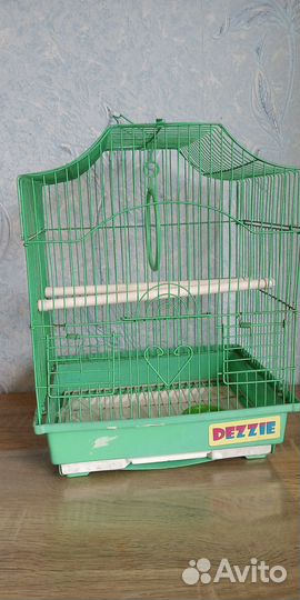 Клетка для птиц высота 38,ширина 29,длина 22