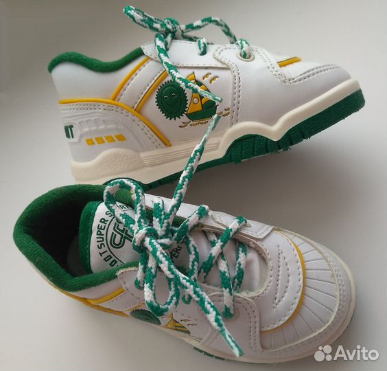 Кроссовки детские кожаные