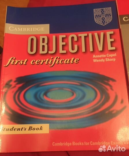 Комплект Objective first certificate