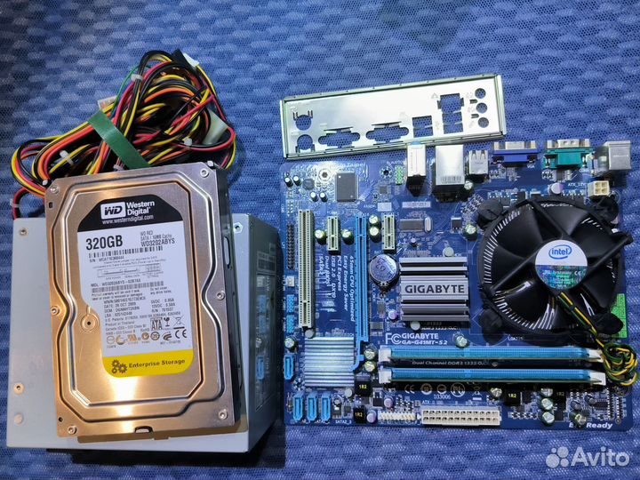 Компьютер 2 ядра, 4 гига, игровая видеокарта