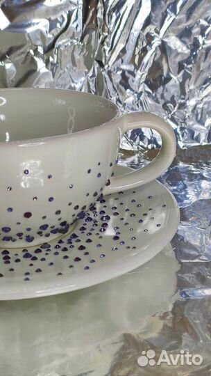 Подарки ручной работы со стразами(кружки,брелок)