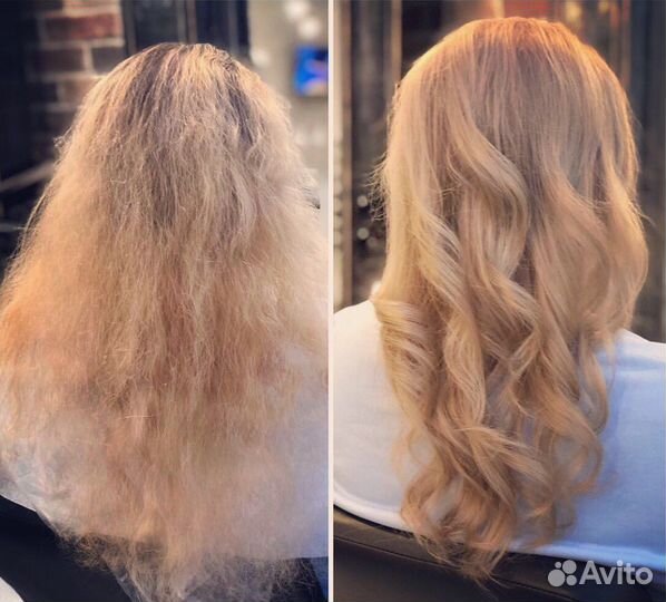 Окрашивание и стрижка волос