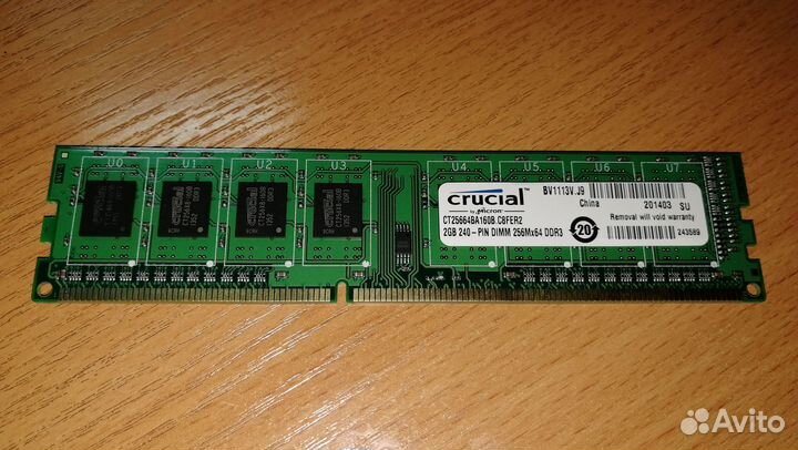 DDR3/DDR2 для пк и ноутбука, 1600, 1333, 1066, 667