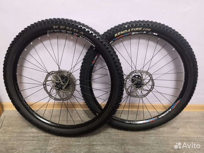 Колеса вилсет 27.5 на осях в сборе