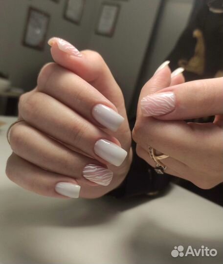 Маникюр с покрытием гель лак