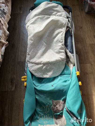 Детские санки с колесами