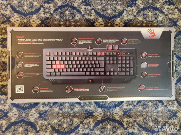 Игровая клавиатура A4tech bloody b120