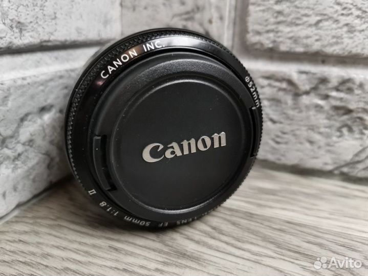 Объектив Canon EF50mm f/1.8 ll