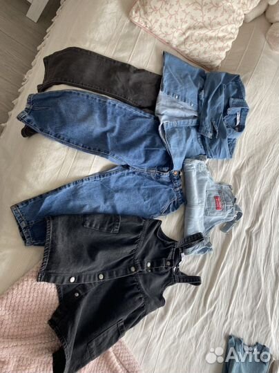 Пакет вещей на девочку 110