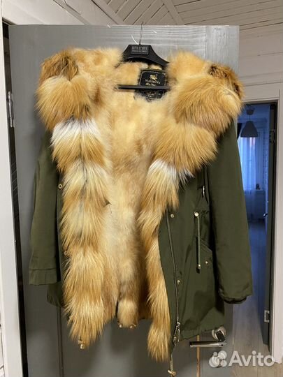 Парка из натурального меха