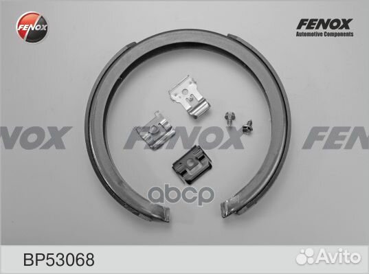 Колодки тормозные барабанные BP53068 fenox