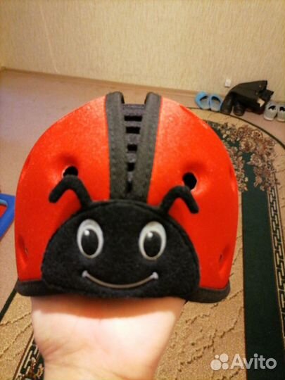 Детский шапка- шлем 