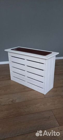 Кашпо для цветов деревянное