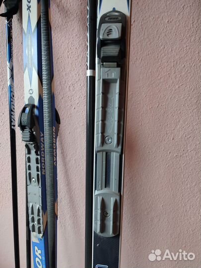 Лыжи беговые комплект fisher и nordway