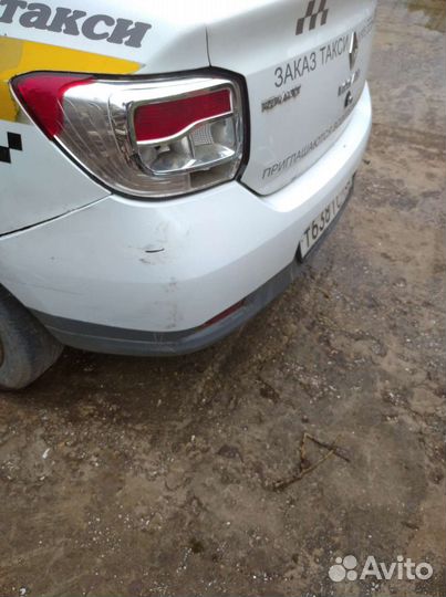 Бампер задний Рено Логан 2