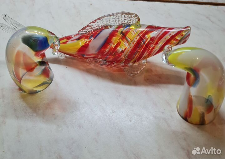 Цветное стекло СССР