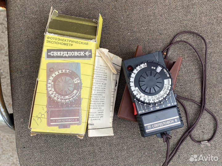 Экспонометр свердловск 6