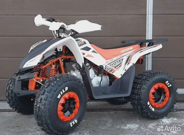 Квадроцикл Motoland coyote 125 оранжевый