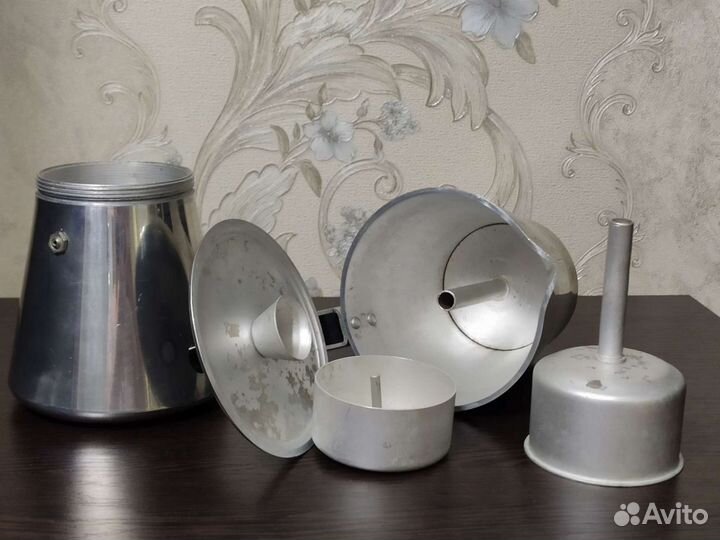 Кофейник гейзерный. Винтаж