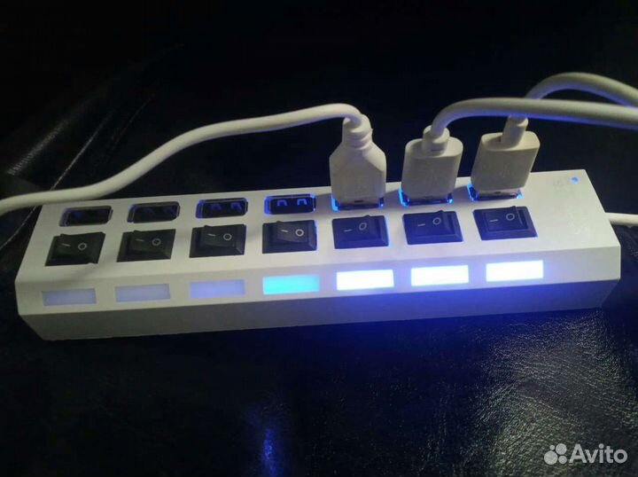 Разветвитель (хаб) USB 7 портов