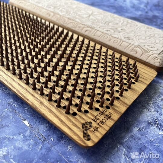 Доска садху каучук медные гвозди