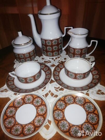 Сервиз Хохломская роспись