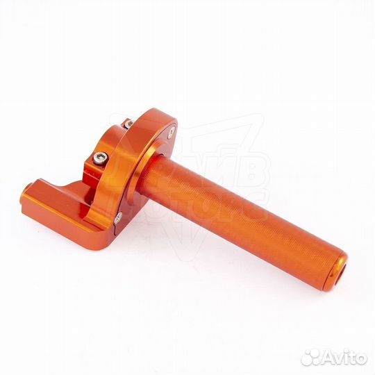 Ручка газа в сборе алюминиевая CNC оранжевая
