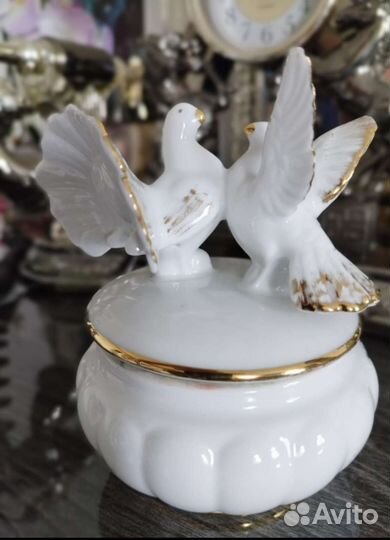 Сахарница - Шкатулка фарфор Германия