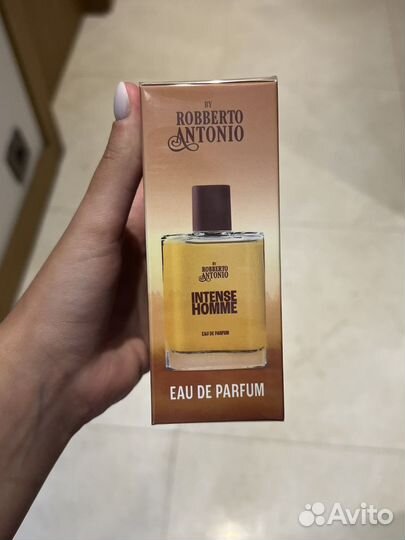 Мужские духи intense homme roberto antonio