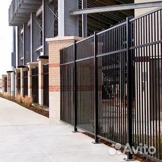 Забор металлический