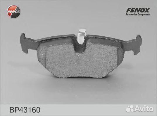 Колодки дисковые Fenox BP43160