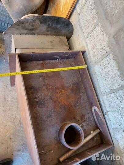 Печь для бани с баком