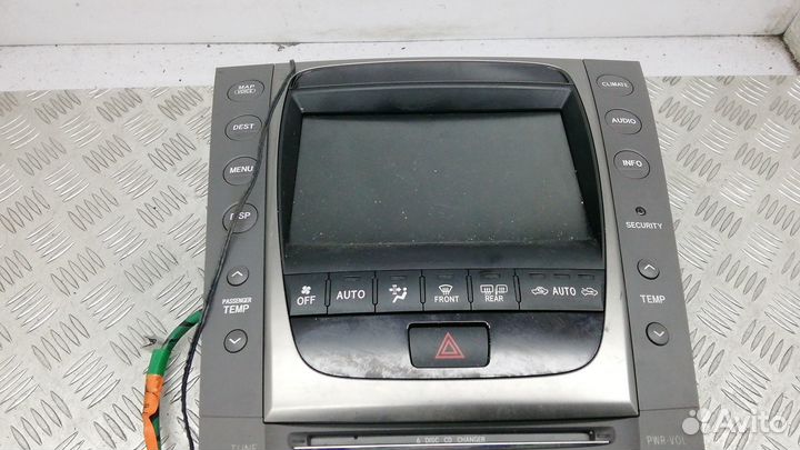 Магнитола Lexus GS 3 поколение (2004-2012)