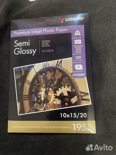 Фотобумага lomond