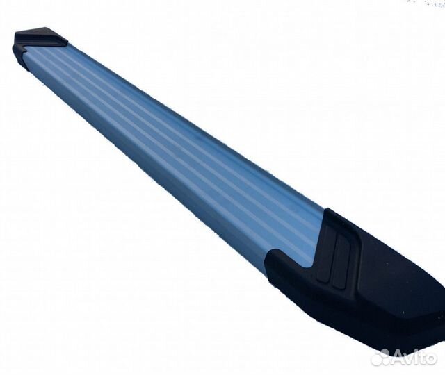 Пороги-подножки Lifan X70 2018. Silver