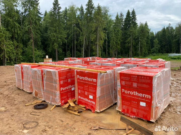 Керамические Блоки Porotherm 38 Thermo