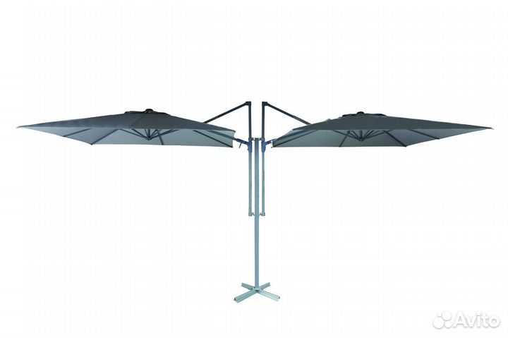 Уличный зонт двойной 2,5 метра