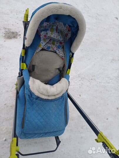 Сани-коляска