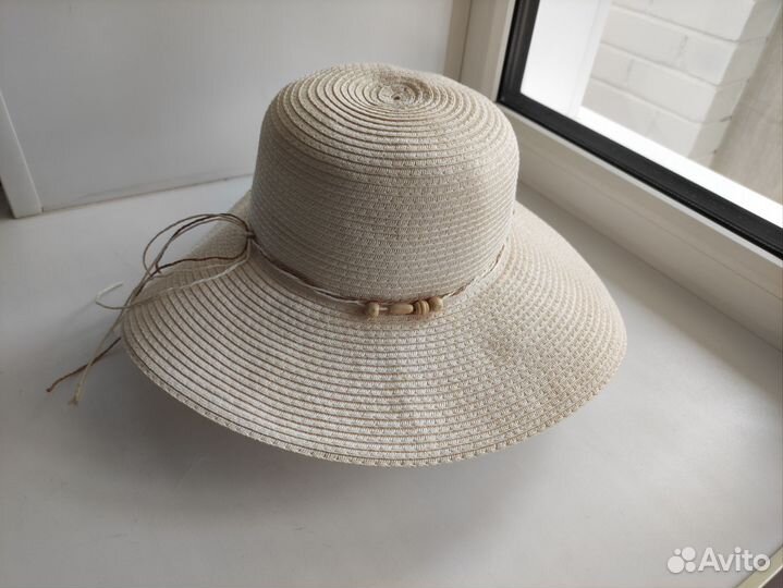 Шляпа женская летняя с широкими полями