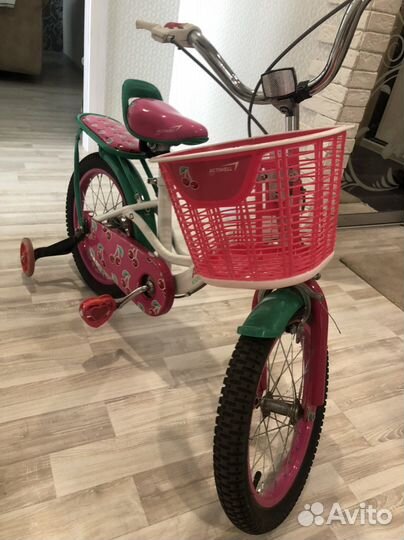 Детский велосипед для девочки 16