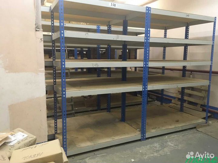 Стеллажи металлические