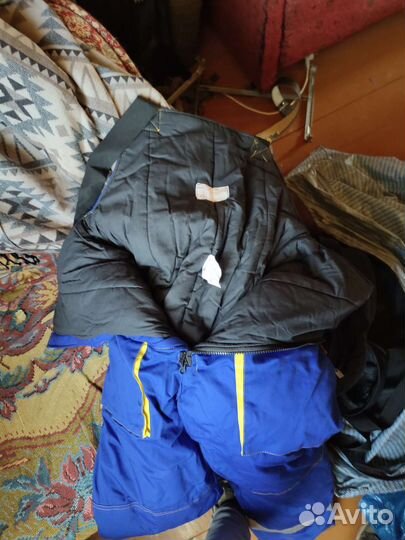 Утеплённый рабочий полукомбинезон