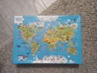 Пазл новый Карта мира в упаковке