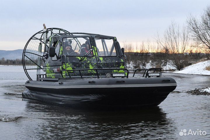 Аэролодка SibEX Турист Honda K24A 300 л.с. Турбо