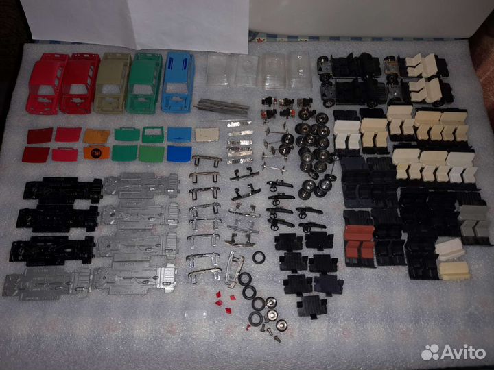 Ваз-2101/02 детали для моделей СССР/РФ 1 43