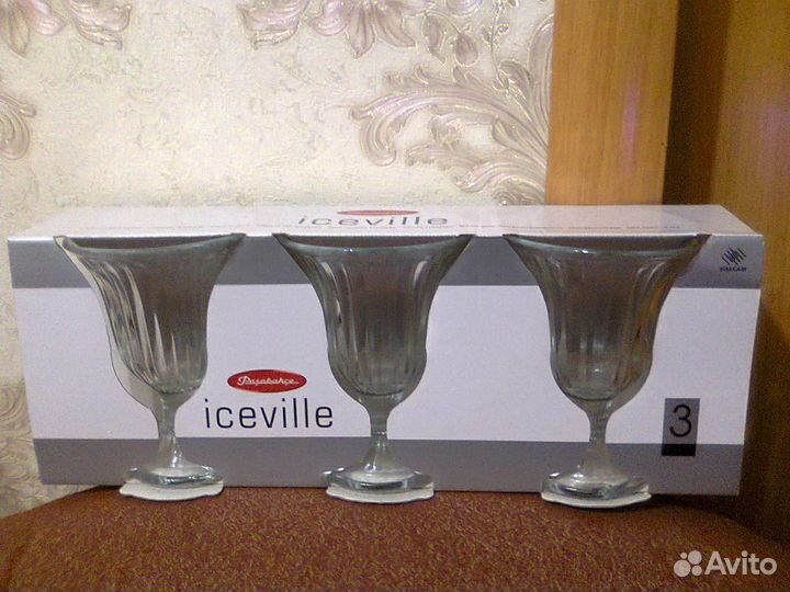 Вазы для мороженого новые