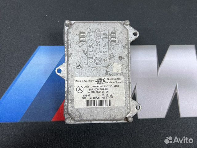 Блок управления фарой Mercedes X164 A0038205126