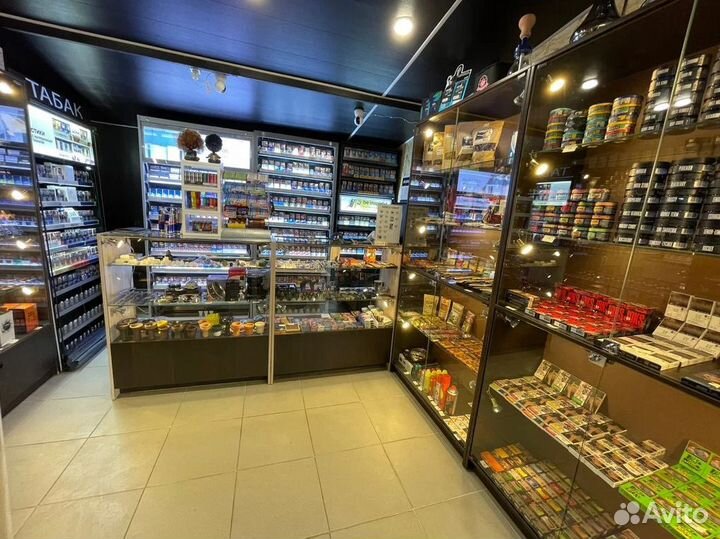 Табачный магазин с высокой проходимостью