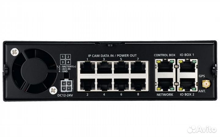 IP-Видеорегистратор samsung SRM872P для транспорта